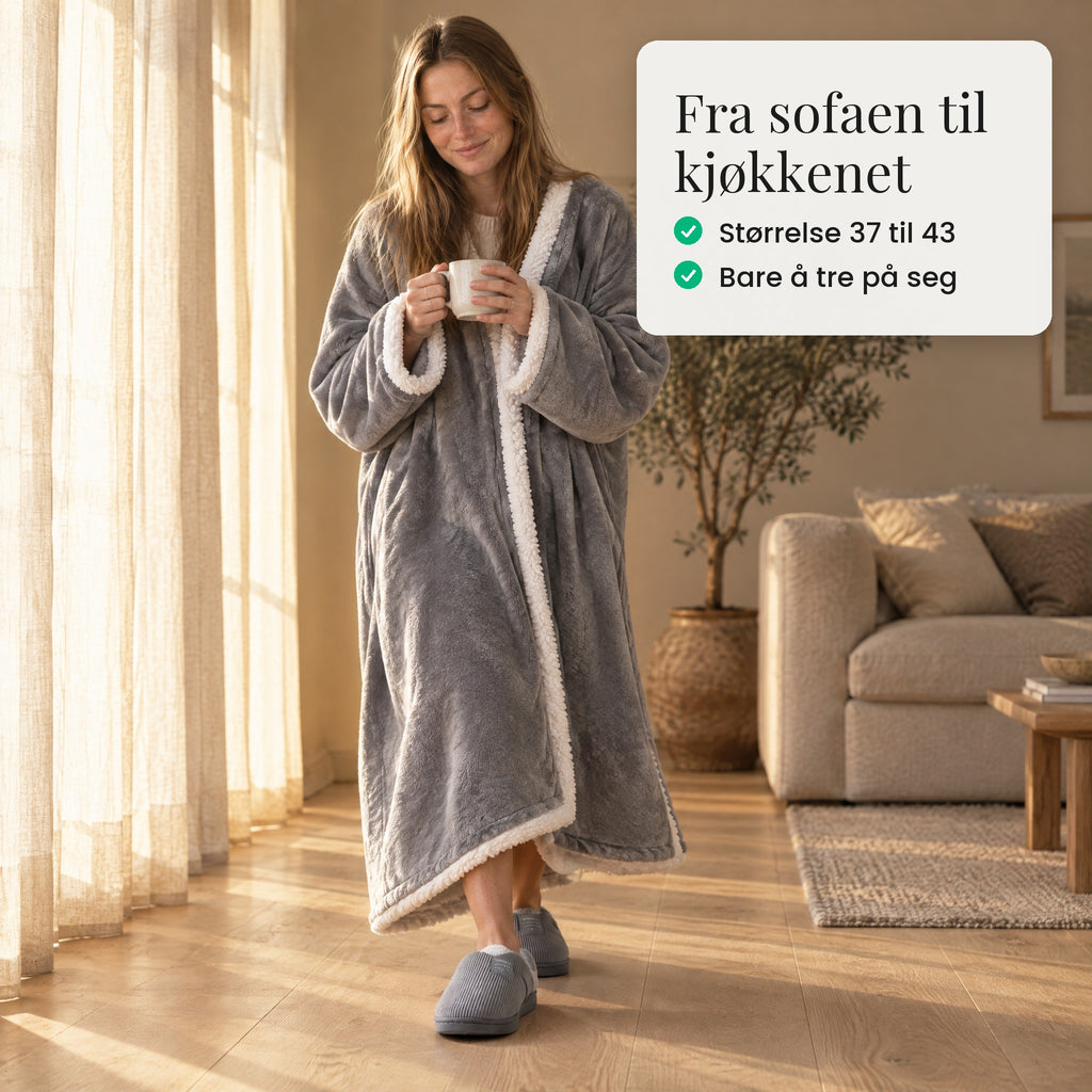 Kosetøfler og Varmeli hjemme